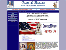 Tablet Screenshot of faithnreason.kpsearch.com