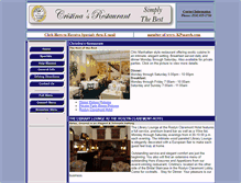 Tablet Screenshot of cristinas.kpsearch.com
